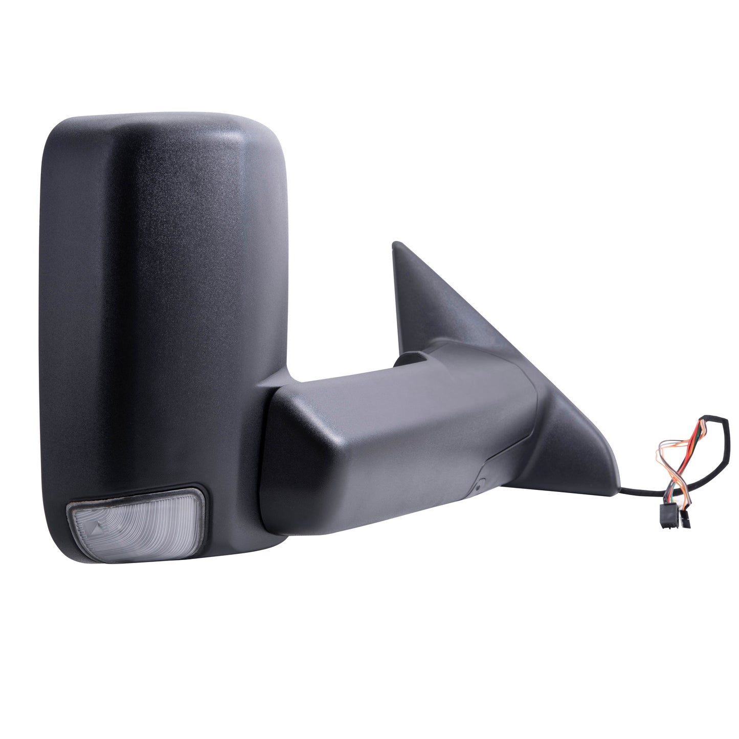 Brock Replacement Passenger Manual Side Towing Mirror New Arm Design 7x10 Flip-Up Textured Compatible with 1994-2001 1500 1994-2002 2500 3500 Pickup Truck 55156334AD