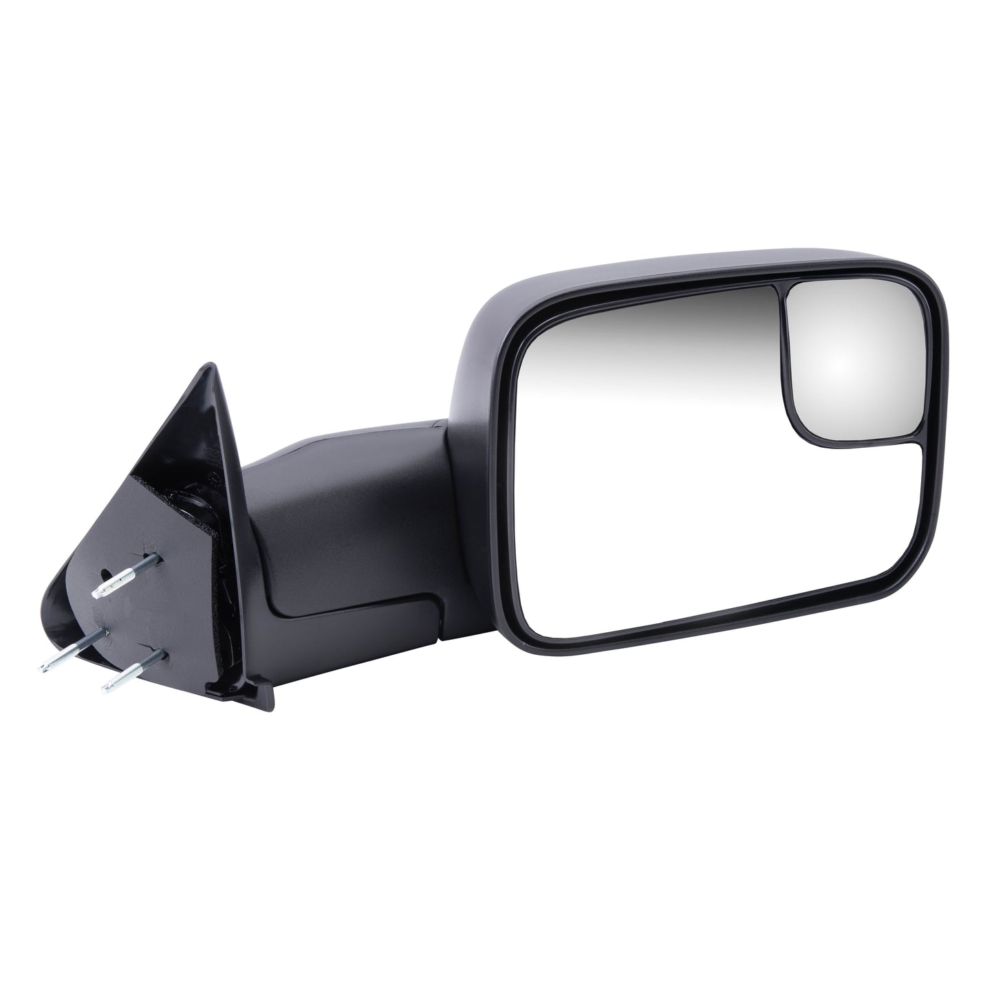 Brock Replacement Driver Manual Side Trailer Tow Mirror 7x10 Flip-Up New Arm Design w/ Mounting Bracket Compatible with 94-01 1500 94-02 2500 3500 Pickup Truck