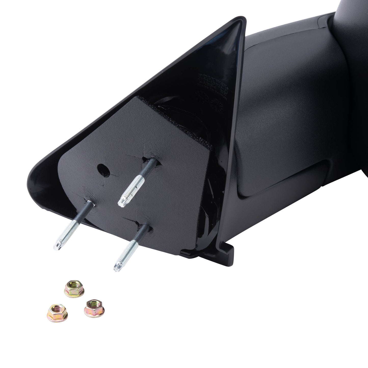 Brock Replacement Driver Manual Side Trailer Tow Mirror 7x10 Flip-Up New Arm Design w/ Mounting Bracket Compatible with 94-01 1500 94-02 2500 3500 Pickup Truck