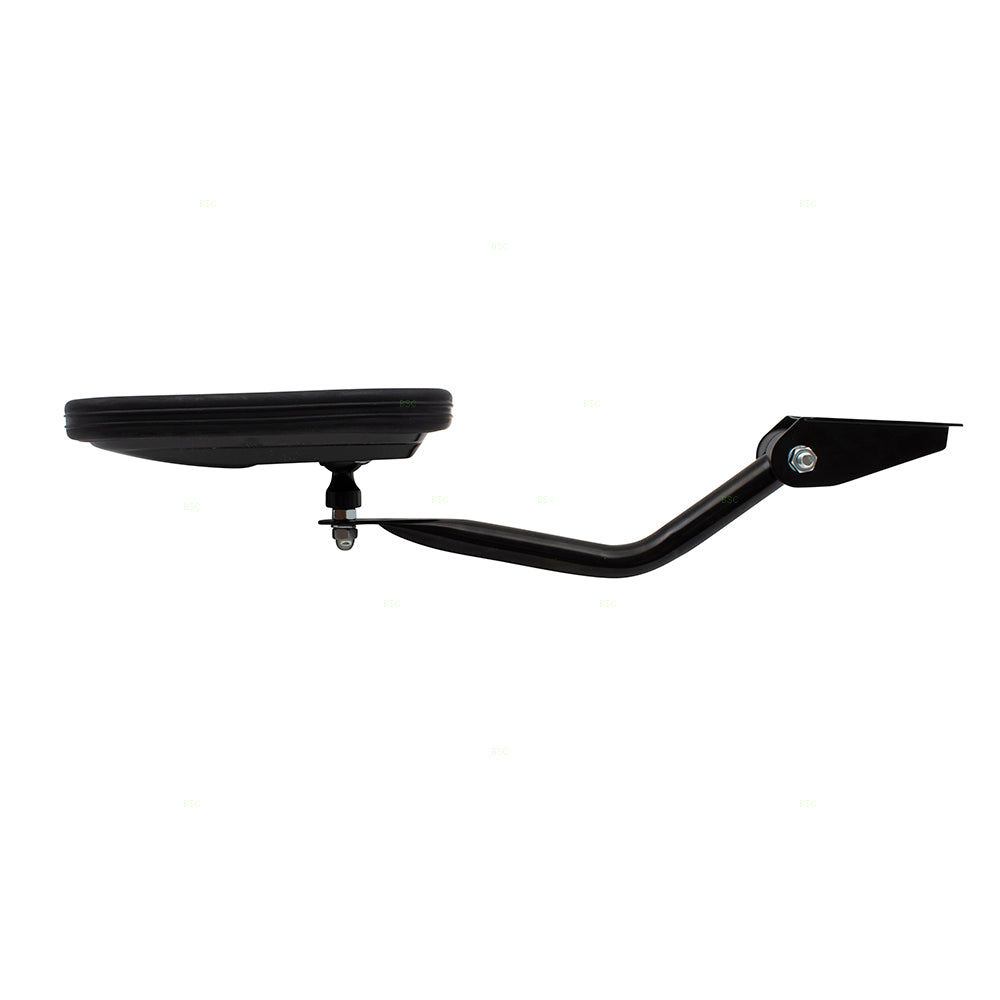 Manual Mirror for 1959-1983 CJ5 6.75" X 6.75" Windshield Hinge Mounted for 1959-1975 CJ6 for 1976-1986 CJ7 for 1981-1986 Scrambler for 1987-1995 Wrangler for 1959-1966 DJ3 for 1965-1983 DJ5 Left