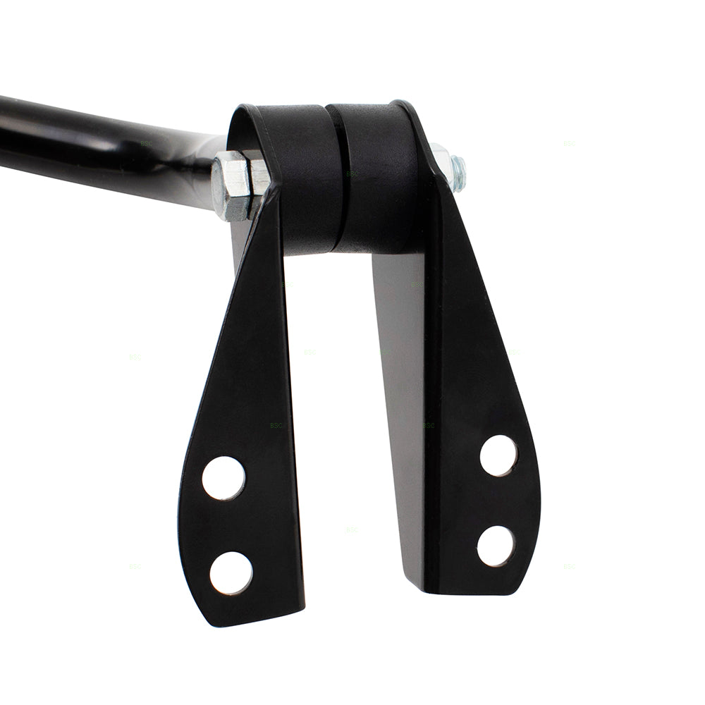 Brock Replacement Passenger Side Black Manual Mirror Windshield Hinge Mounted Compatible with 1987-1994 Wrangler 55-86 CJ Series 55-82 DJ Series CH1321146