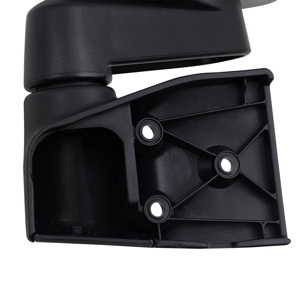 Brock Replacement Driver Manual Side View Mirror Textured Black Compatible with 2003-2006 Wrangler 55395061AD