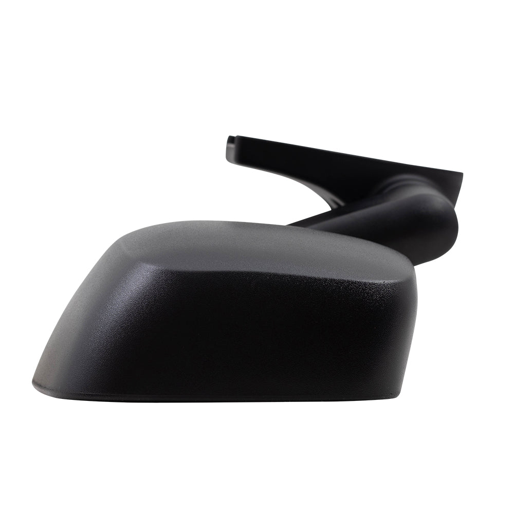 Brock Replacement Driver Manual Side View Mirror Textured Black Compatible with 2003-2006 Wrangler 55395061AD