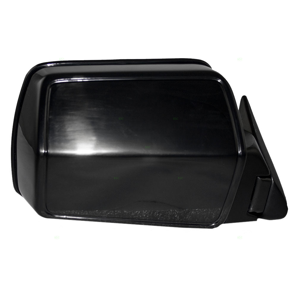 Replacement Passenger Manual Side View Mirror Compatible with Cherokee Comanche Wagoneer 55007818