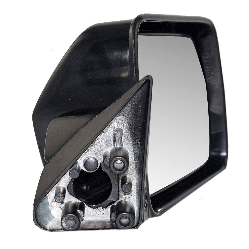 Replacement Passenger Manual Side View Mirror Compatible with Cherokee Comanche Wagoneer 55007818