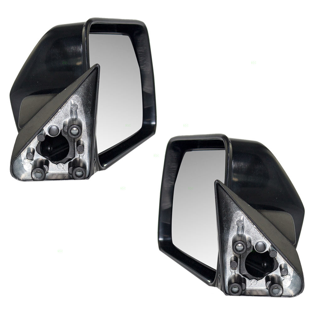 Manual Mirror for 1984-1996 Cherokee for 1986-1992 Comanche for 1984-1990 Wagoneer 55034131 Set CH1320122