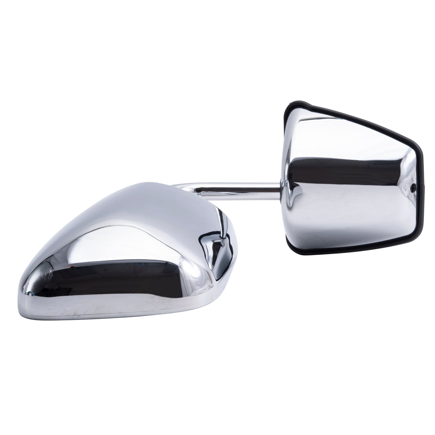 Replacement Passenger Manual Side View Chrome Mirror Compatible with 1988-1993 1500 2500 3500 Pickup Truck Ramcharger 55074998