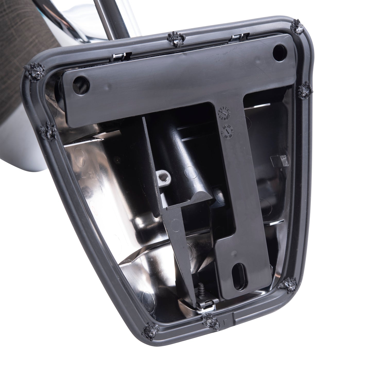 Replacement Passenger Manual Side View Chrome Mirror Compatible with 1988-1993 1500 2500 3500 Pickup Truck Ramcharger 55074998