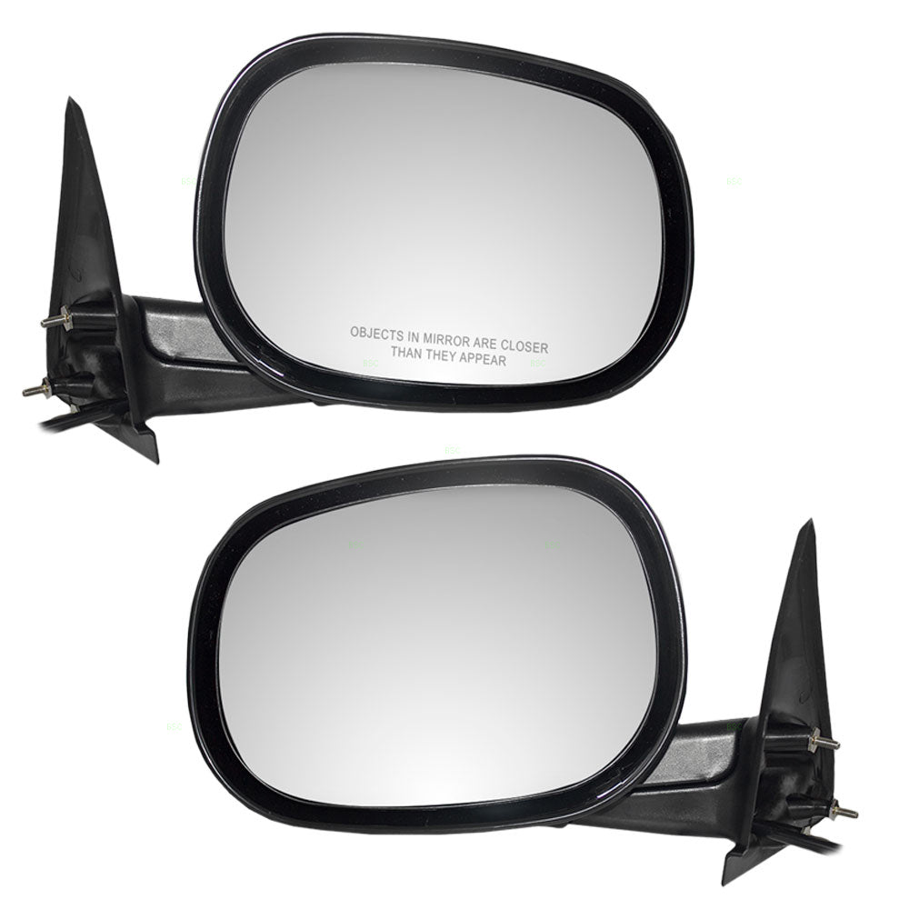 Power Mirror for 1997-2000 Dakota 6X9 for 1998-2000 Durango 55154845AF Set CH1320160