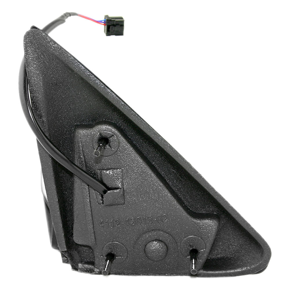 Replacement Driver Power Side View Mirror 5x7 Textured Compatible with 2005-2011 Dakota 2006-2009 Raider 55077623AD