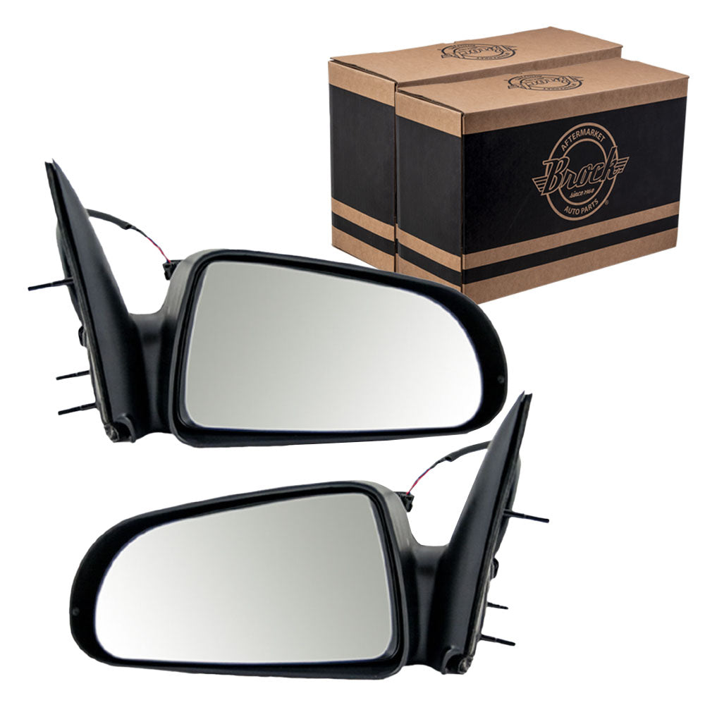 Power Mirror for 2005-2011 Dakota 5X7 for 2006-2009 Raider 55077623AD Set CH1320220