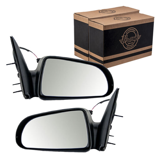Power Mirror for 2005-2011 Dakota 5X7 for 2006-2009 Raider 55077623AD Set CH1320220