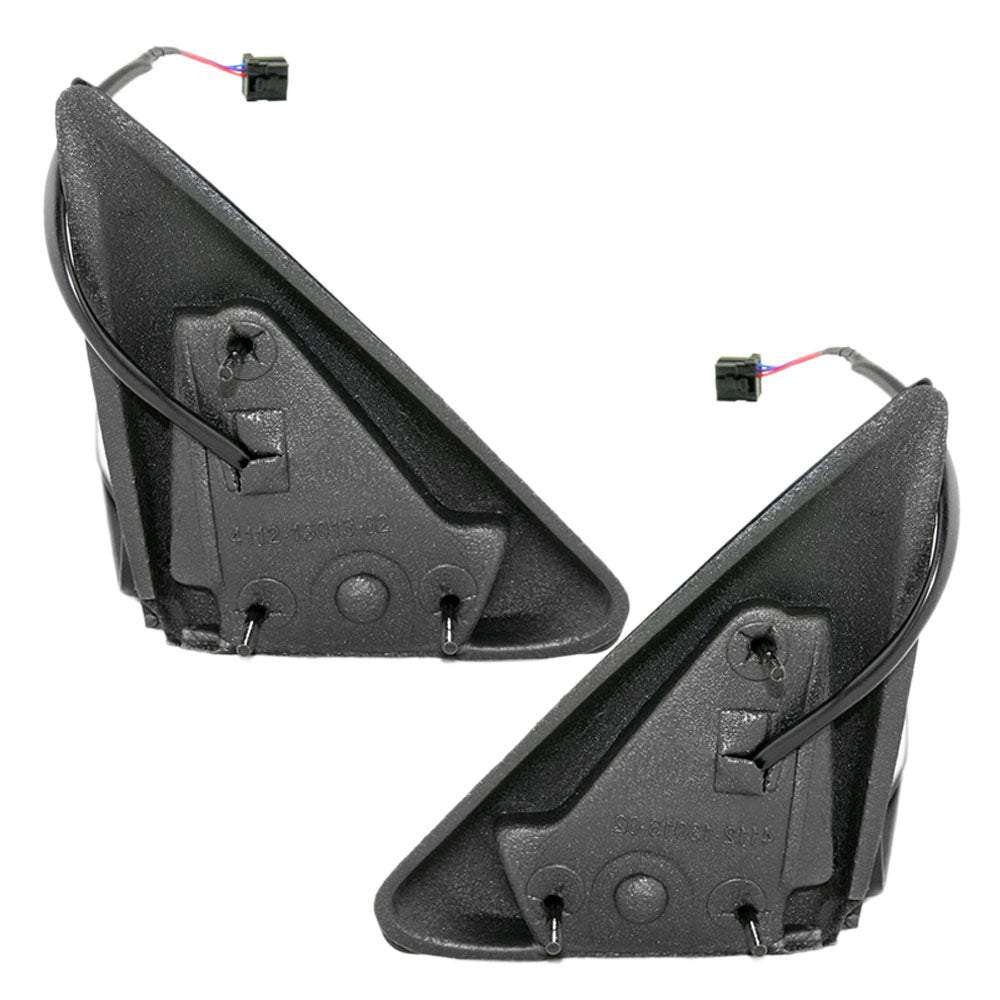 Power Mirror for 2005-2011 Dakota 5X7 for 2006-2009 Raider 55077623AD Set CH1320220