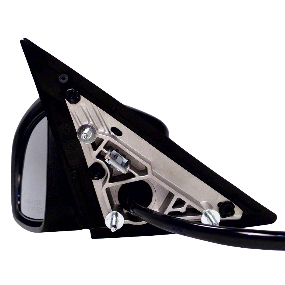 Replacement Driver Power Side View Mirror Ready-to-Paint Black Compatible with 2011-2014 Charger 1MA47AXRAF