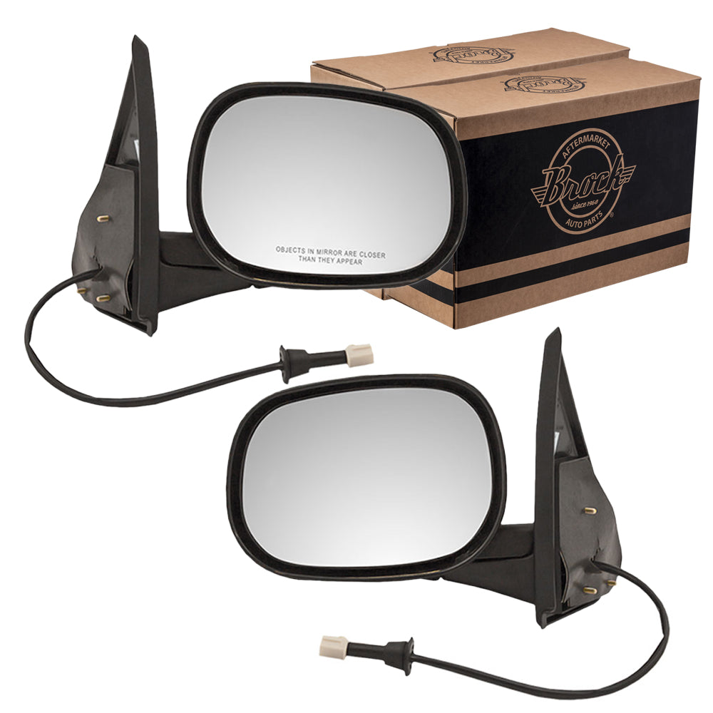 Power Mirror for 1998 B1500 for 1998 B2500 for 1999-2003 Ram 1500 Van for 1999-2003 Ram 2500 Van 55346949AH Set CH1320195