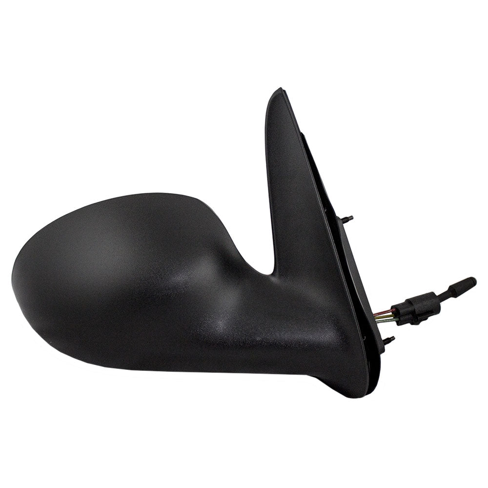 Replacement Passengers Manual Remote Side View Mirror Textured Compatible with 2004-2010 PT Cruiser 5067450AD