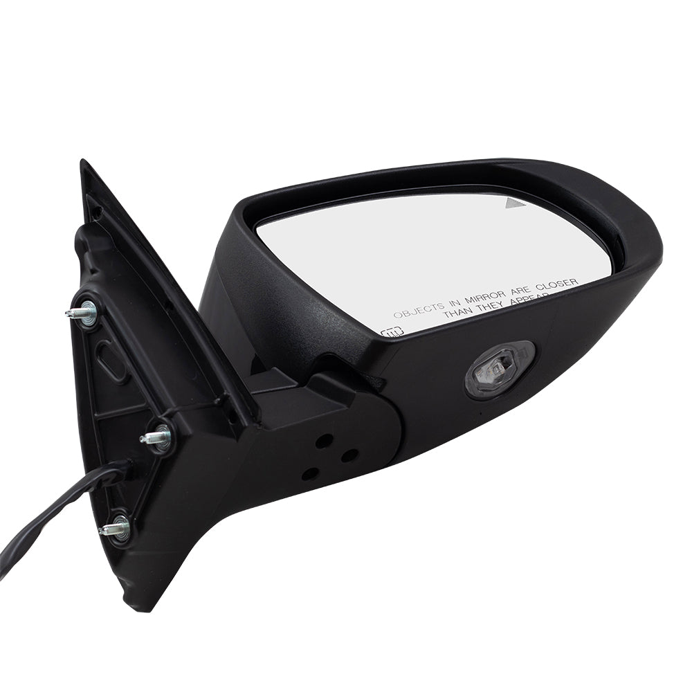 Replacement Pair Power Side Mirrors Compatible with 14-18 Cherokee 1UV67TZZAD 1UV66TZZAD
