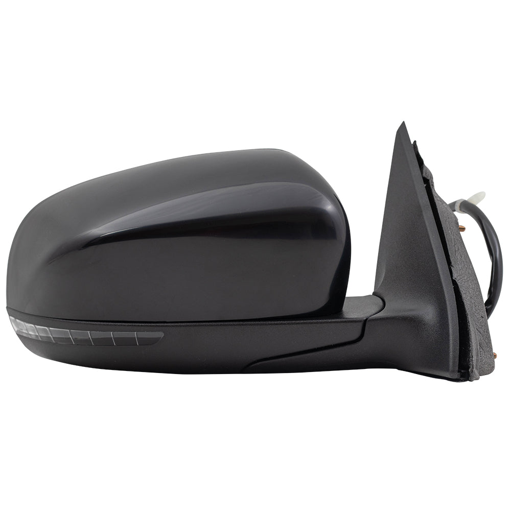 BROCK Pair Side View Mirrors for 2014-2018 Jeep Cherokee Driver and Passenger Set Power Folding Heated Signal Memory Puddle Lamp Blind Spot Detection 1VF55TZZAD 1VF54TZZAD