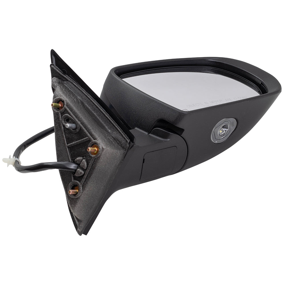 BROCK Pair Side View Mirrors for 2014-2018 Jeep Cherokee Driver and Passenger Set Power Folding Heated Signal Memory Puddle Lamp Blind Spot Detection 1VF55TZZAD 1VF54TZZAD