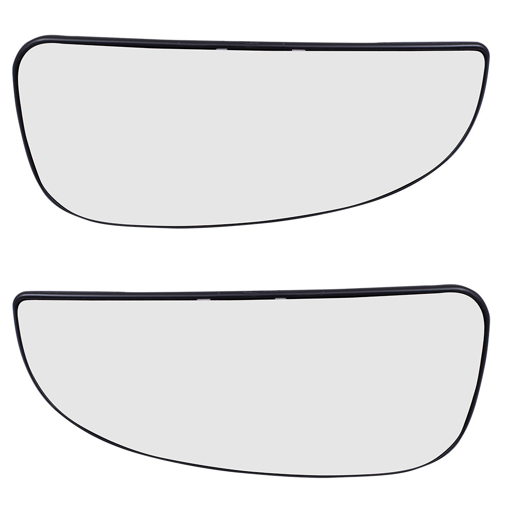 Mirror Glass with Base for 2014-2023 ProMaster 1500 for 2014-2023 ProMaster 2500 68413475AA Set CH1324181