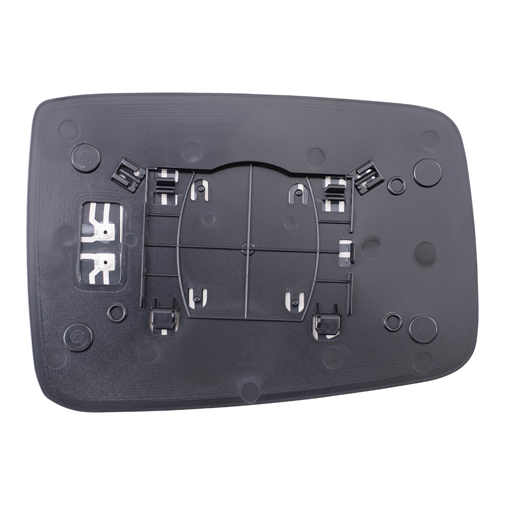 Mirror Glass with Base for 2014-2018 ProMaster 1500 w/o Towing Package Heated for 2019-2024 1500 Classic for 2010 Ram 2500 for 2011-2018 2500 68050299AA Left CH1324117