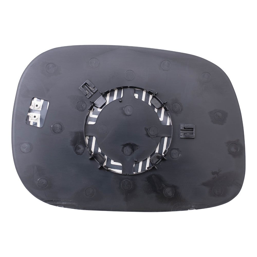 Mirror Glass with Base for 2005-2008 Ram 1500 6X9 Heated for 2005-2009 Ram 2500 68003025AA Left CH1324115