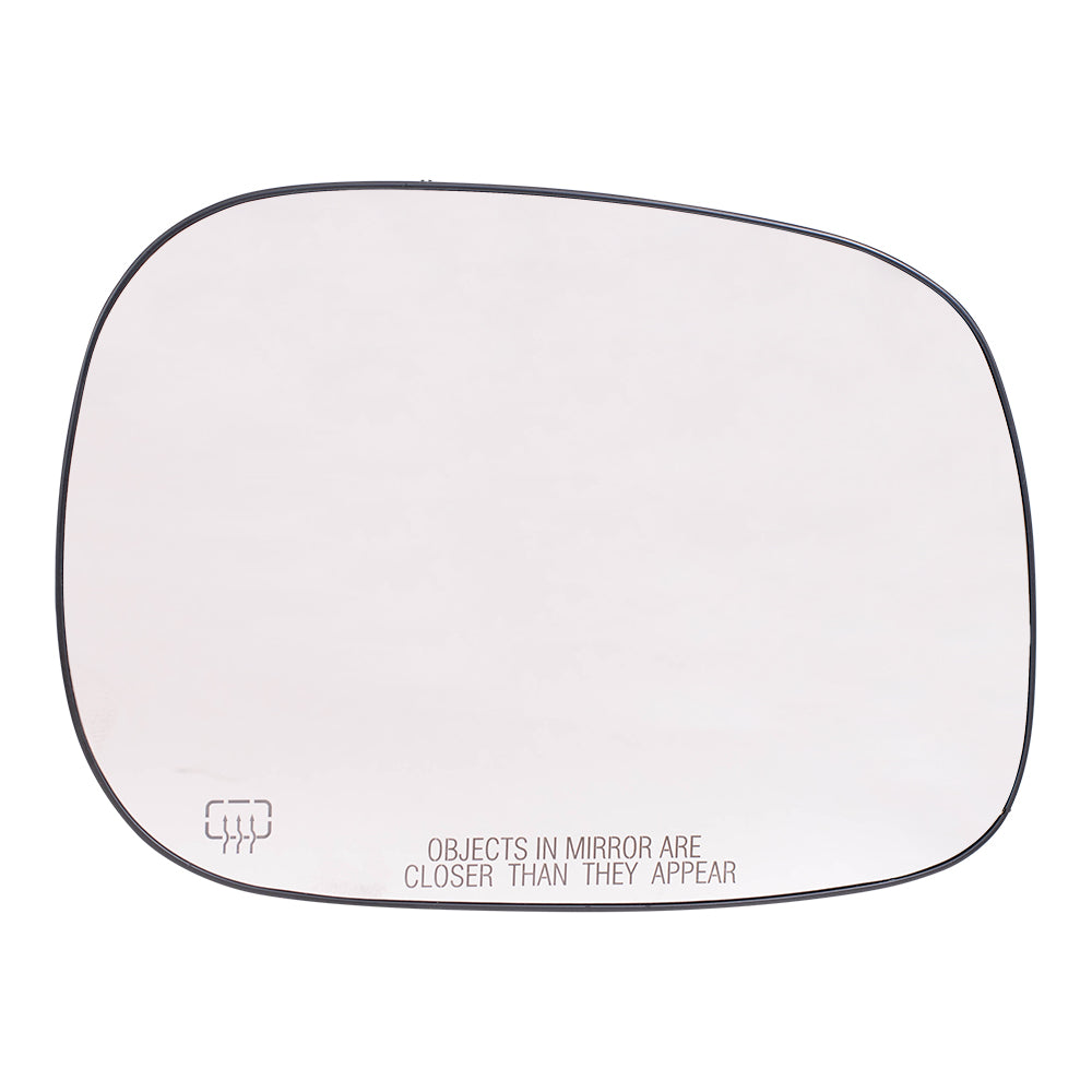 Mirror Glass with Base for 2005-2008 Ram 1500 6X9 Heated for 2005-2009 Ram 2500 68003024AA Right CH1325115