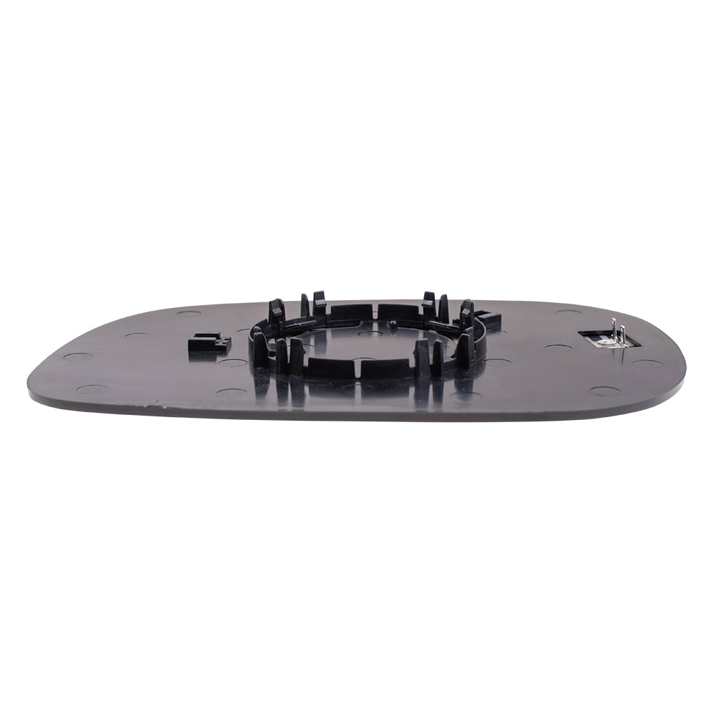 Brock Replacement Passenger Side Mirror Glass and Base 6x9 with Heat Compatible with 2005-2009 2500/3500