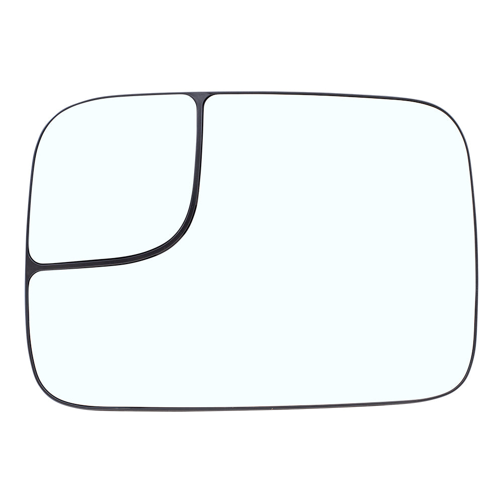 Mirror Glass with Base for 2005-2008 Ram 1500 for 2005-2009 Ram 2500 5161009AA Left CH1324122