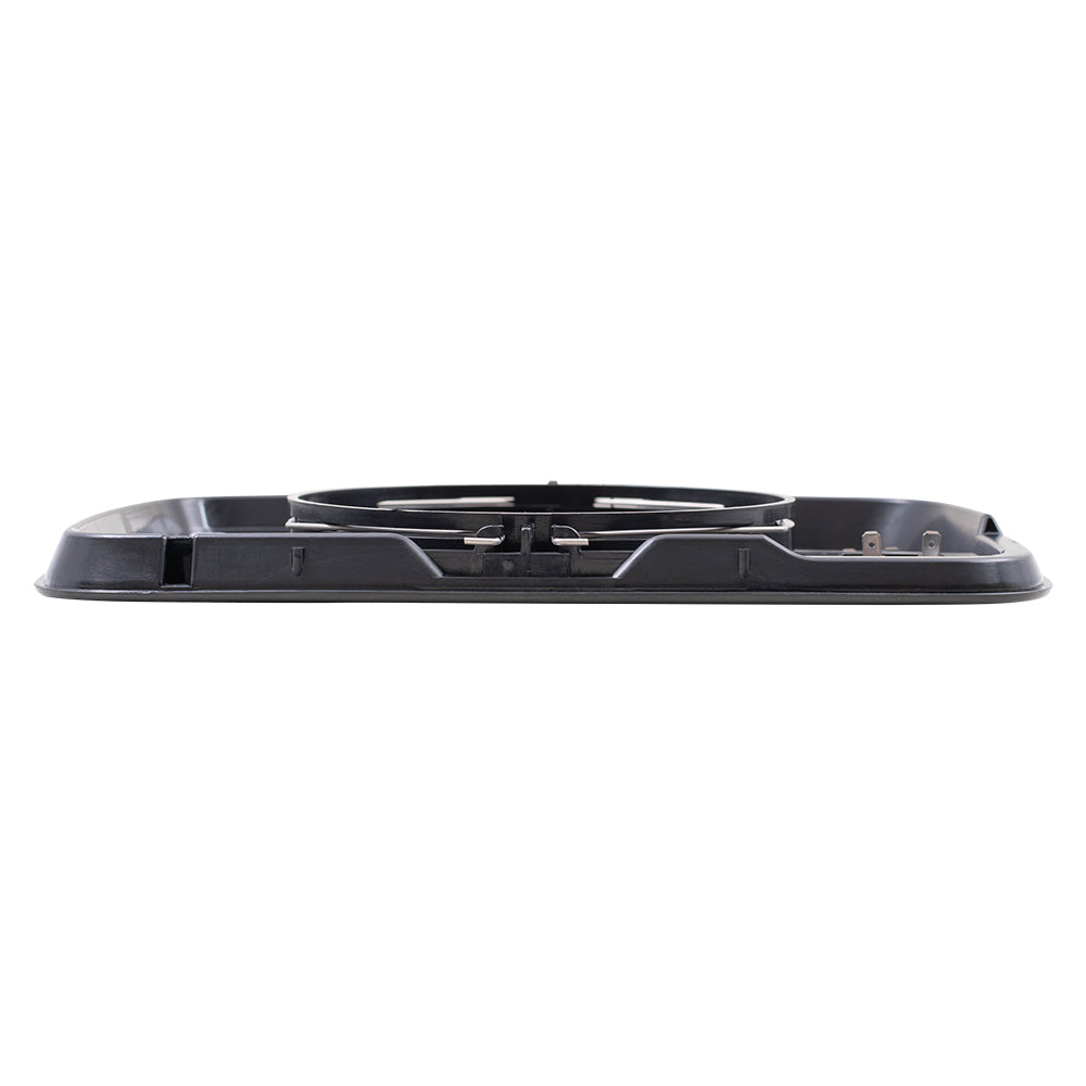 Brock Replacement Driver Side Power Tow Mirror Glass & Base with Heat and Spotter Glass Compatible with 2002-2004 1500 & 2003-2004 2500/3500
