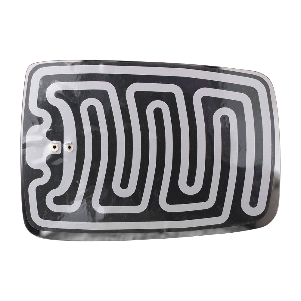 Mirror Glass for 2018 ProMaster 2500 w/o Towing Package Heated for 2019-2024 1500 Classic for 2009-2010 Ram 1500 for 2010 Ram 2500 68050299AA Left CH1323624