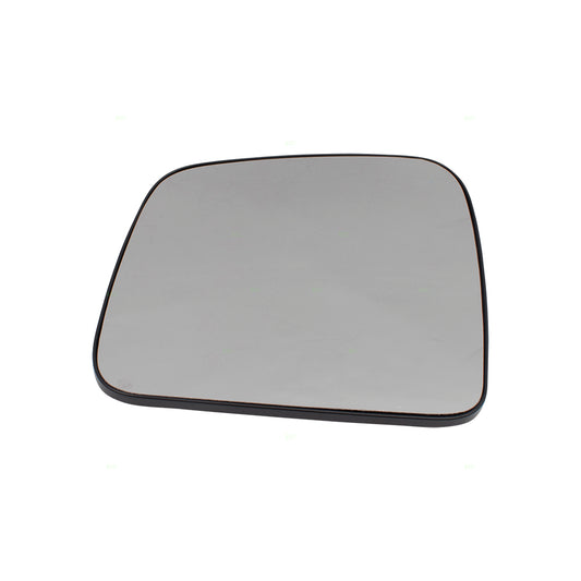 Brock Replacement Driver Side View Mirror Glass & Base Heated Compatible with 2011-2018 Durango Grand Cherokee 68092053AB