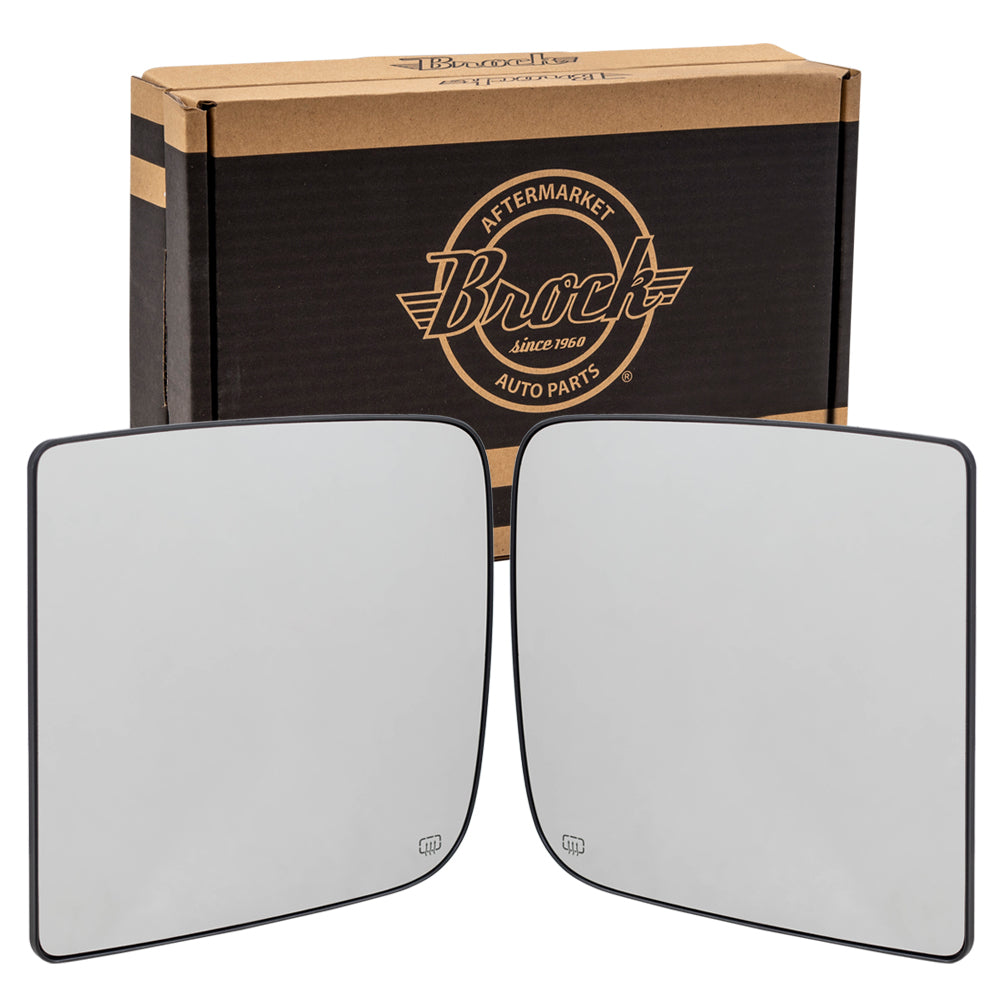 Mirror Glass with Base for 2014-2018 ProMaster 1500 Towing Package Inner/Upper Heated for 2015-2016 ProMaster 2500 for 2019-2024 1500 Classic for 2009-2010 Ram 2500 for 2009-2010 Ram 3500 68067727AA