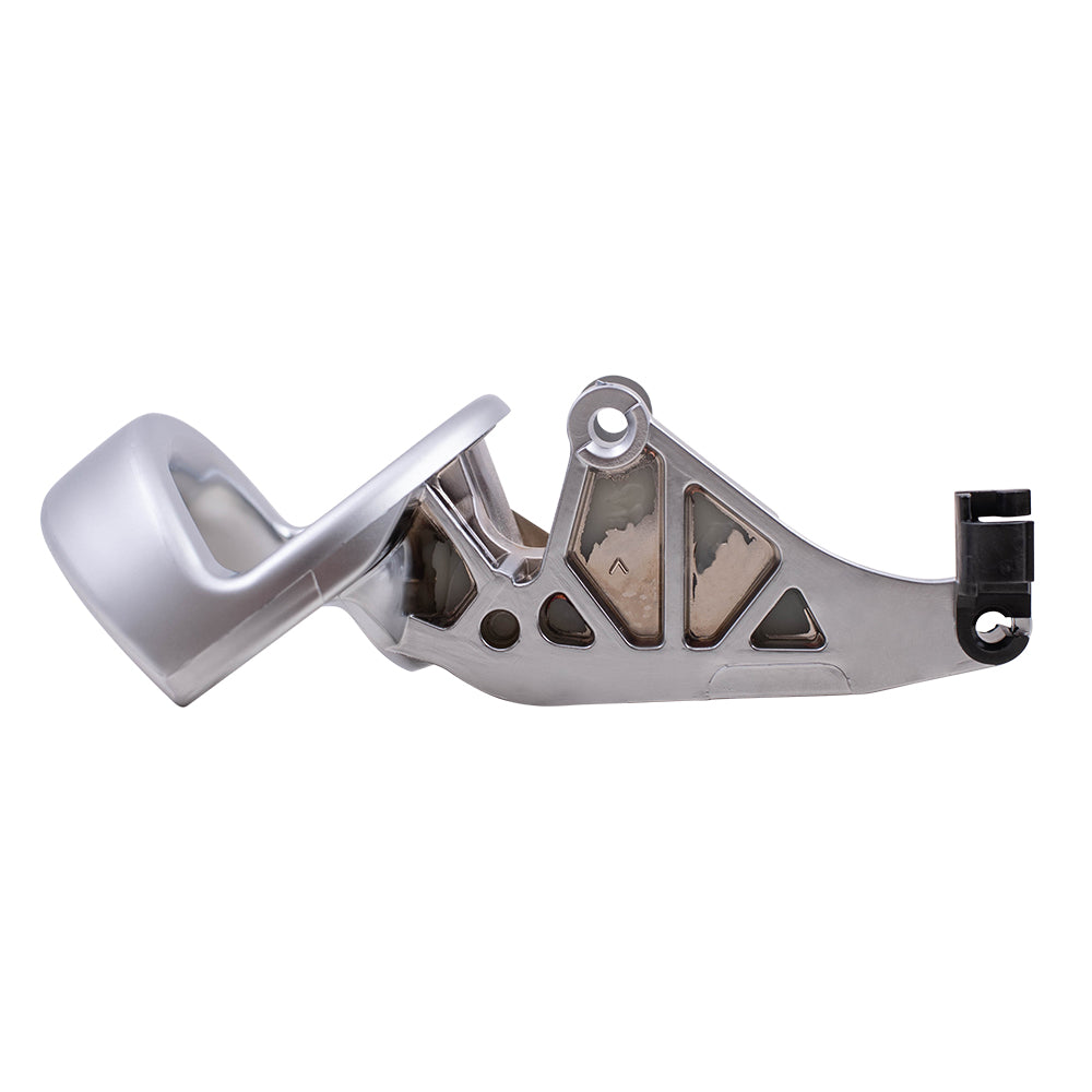 Brock Replacement Passenger Inside Interior Door Handle Satin Chrome Compatible wtih 2007-2011 Nitro 68004828AA
