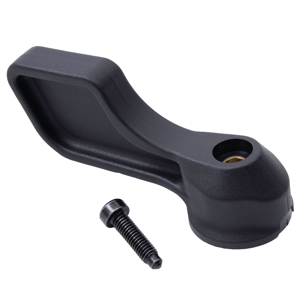Brock Aftermarket Replacement Driver Left And Passenger Right Inside Sliding Side Door Handle Textured Black Plastic Set Compatible With 2014-2023 RAM Promaster