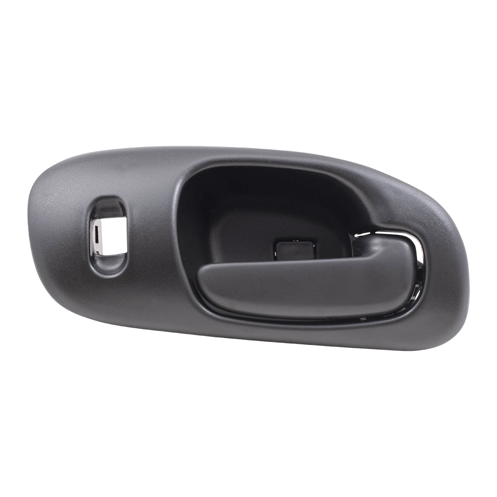 Brock Replacement Passenger Front Inside Interior Textured Door Handle Compatible with 1998-2004 Intrepid 5102836AA CH1353107