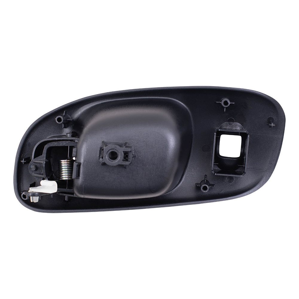 Brock Replacement Passenger Front Inside Interior Textured Door Handle Compatible with 1998-2004 Intrepid 5102836AA CH1353107