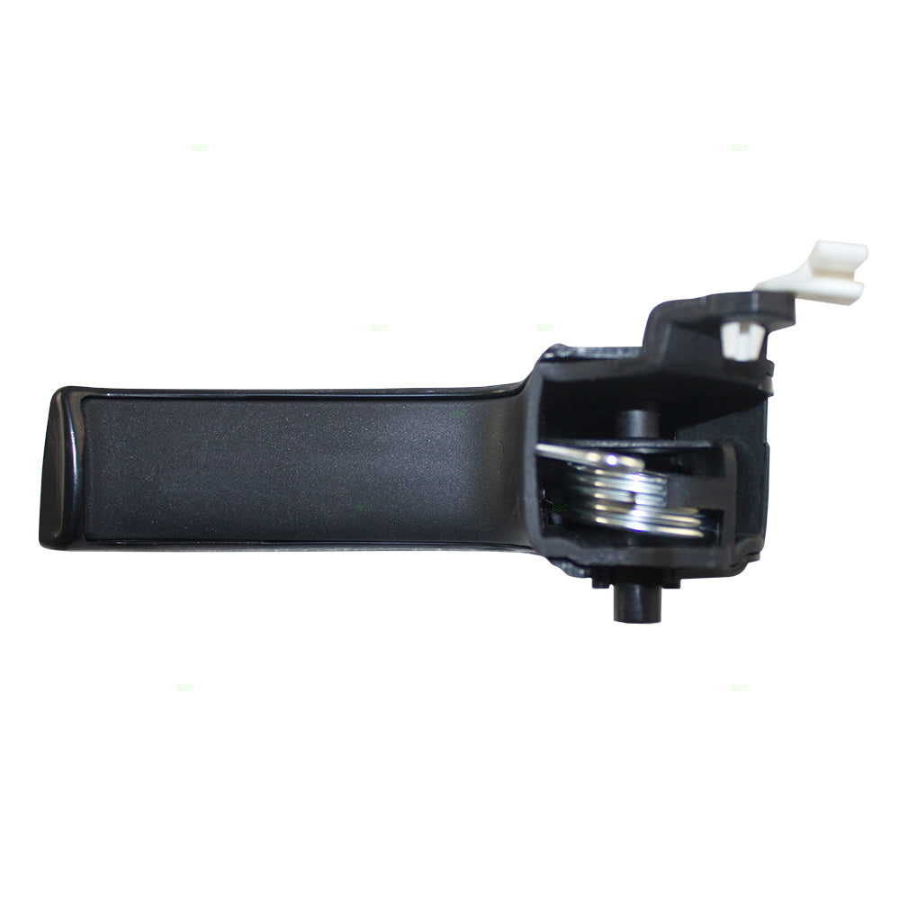 Brock Replacement Passenger Inside Interior Front Black Textured Door Handle Compatible with 2009-2010 1500 2010 2500/3500 2011-2017 Pickup Truck 68044818AA