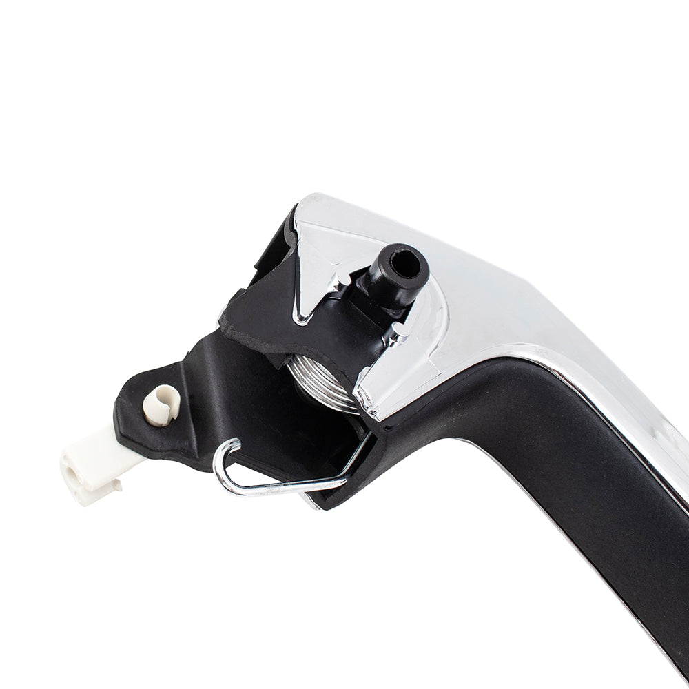 Brock Replacement Front Passenger Side, Chrome Inside Door Handle Compatible with 2009 1500, 2010-2018 1500/2500/3500, 2011-2018 4500/5500 & 2019-2021 1500 Classic