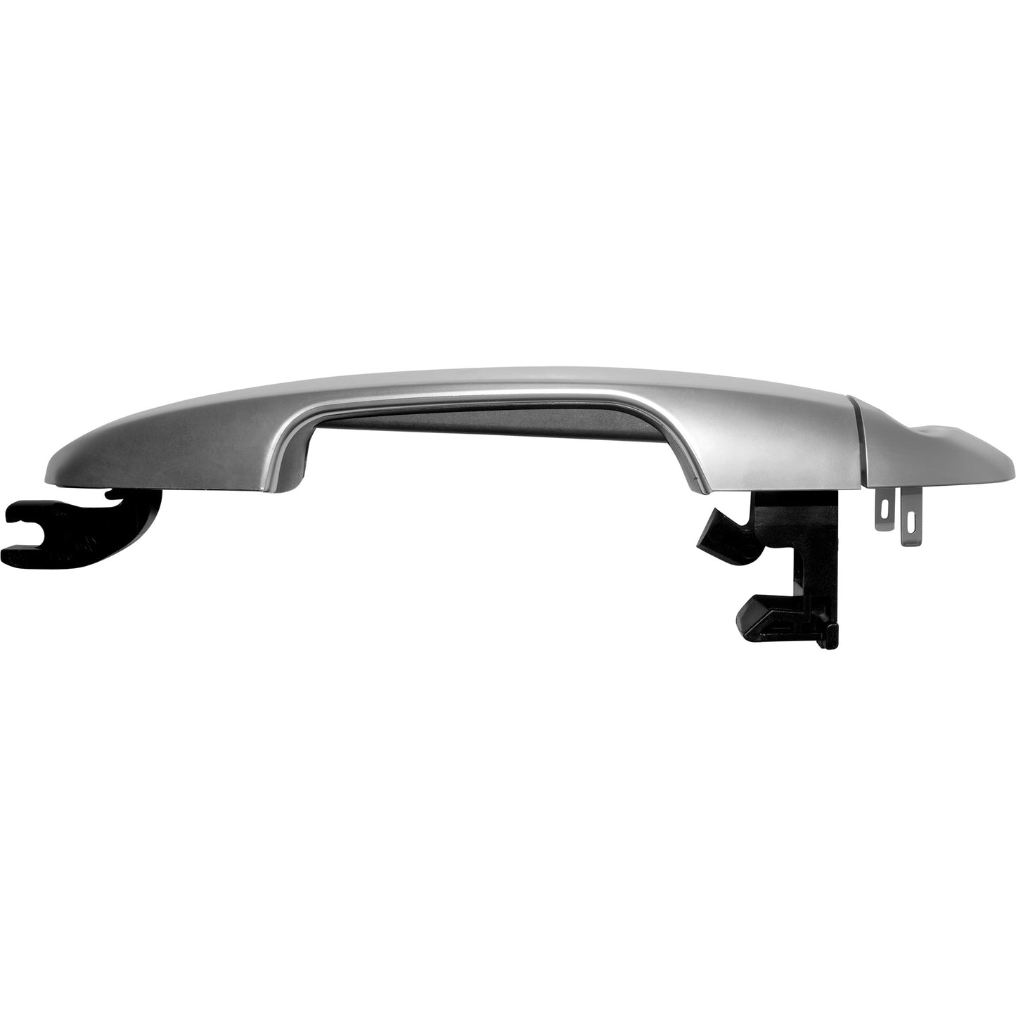Brock Outside Door Handle With Keyhole Silver Front Left Compatible With 2014-2017 FIAT 500L Trekking/Urbana Trekking 2442-0004L