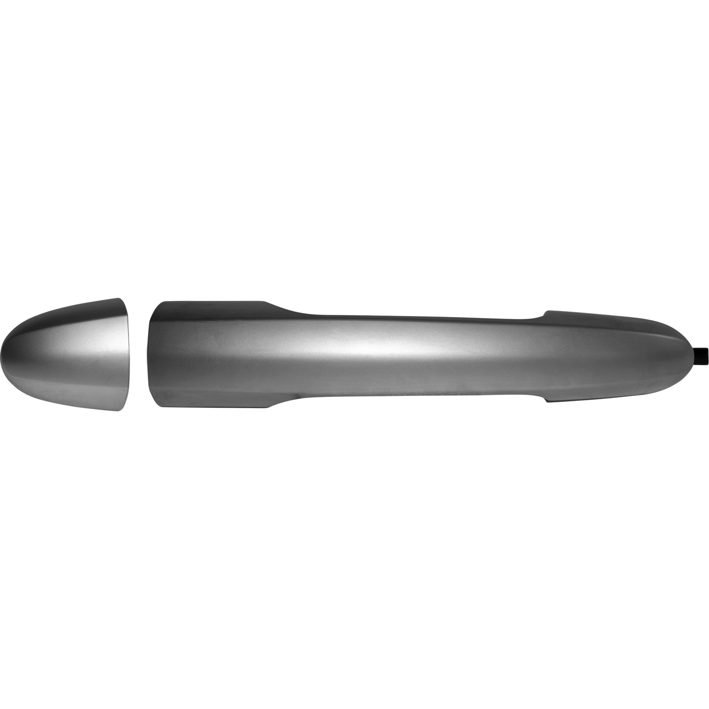 Brock Outside Door Handle Silver Rear Left Compatible With 2014-2017 FIAT 500L Trekking/Urbana Trekking 2442-0005L