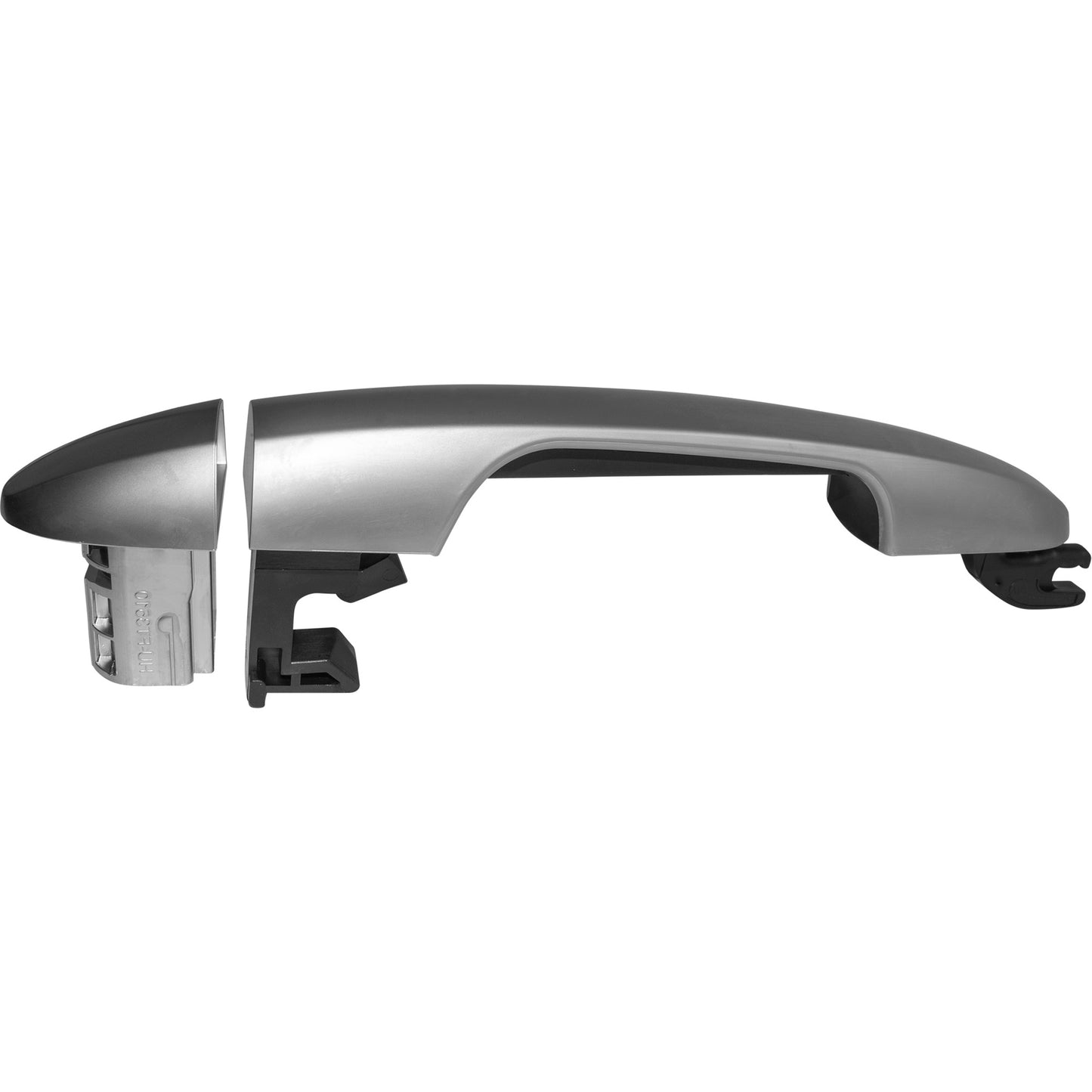 Brock Outside Door Handle Silver Rear Left Compatible With 2014-2017 FIAT 500L Trekking/Urbana Trekking 2442-0005L