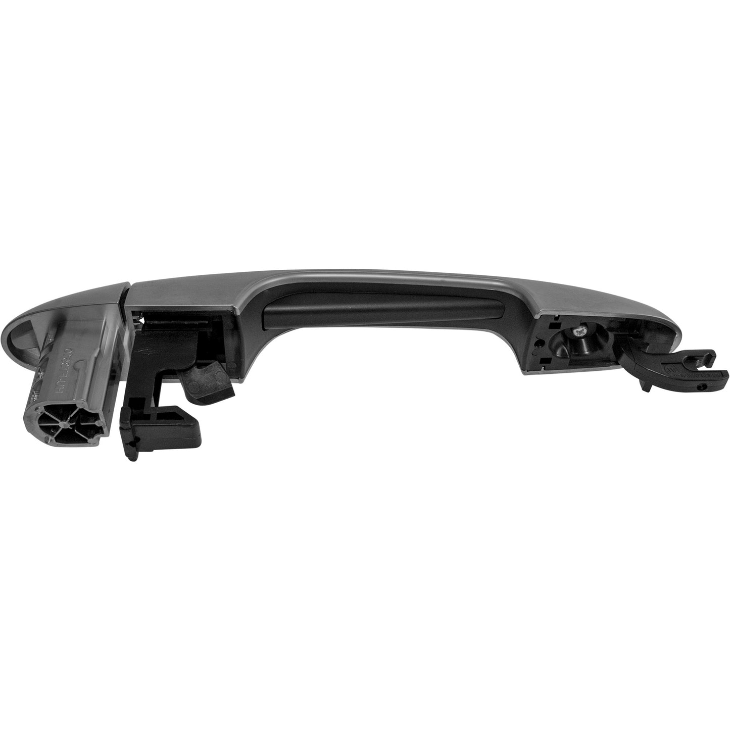 Brock Outside Door Handle Silver Rear Left Compatible With 2014-2017 FIAT 500L Trekking/Urbana Trekking 2442-0005L