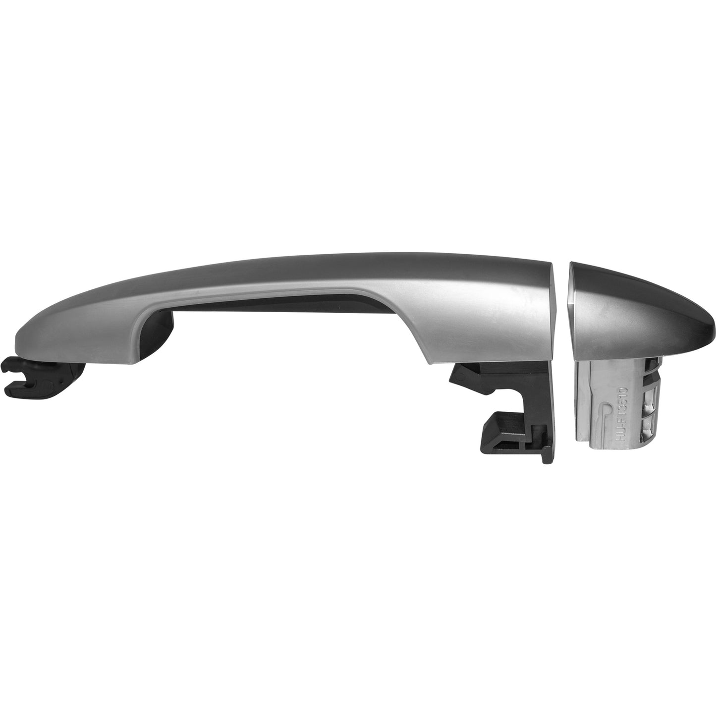Brock Outside Door Handle Silver Rear Right Compatible With 2014-2017 FIAT 500L Trekking/Urbana Trekking 2442-0005R