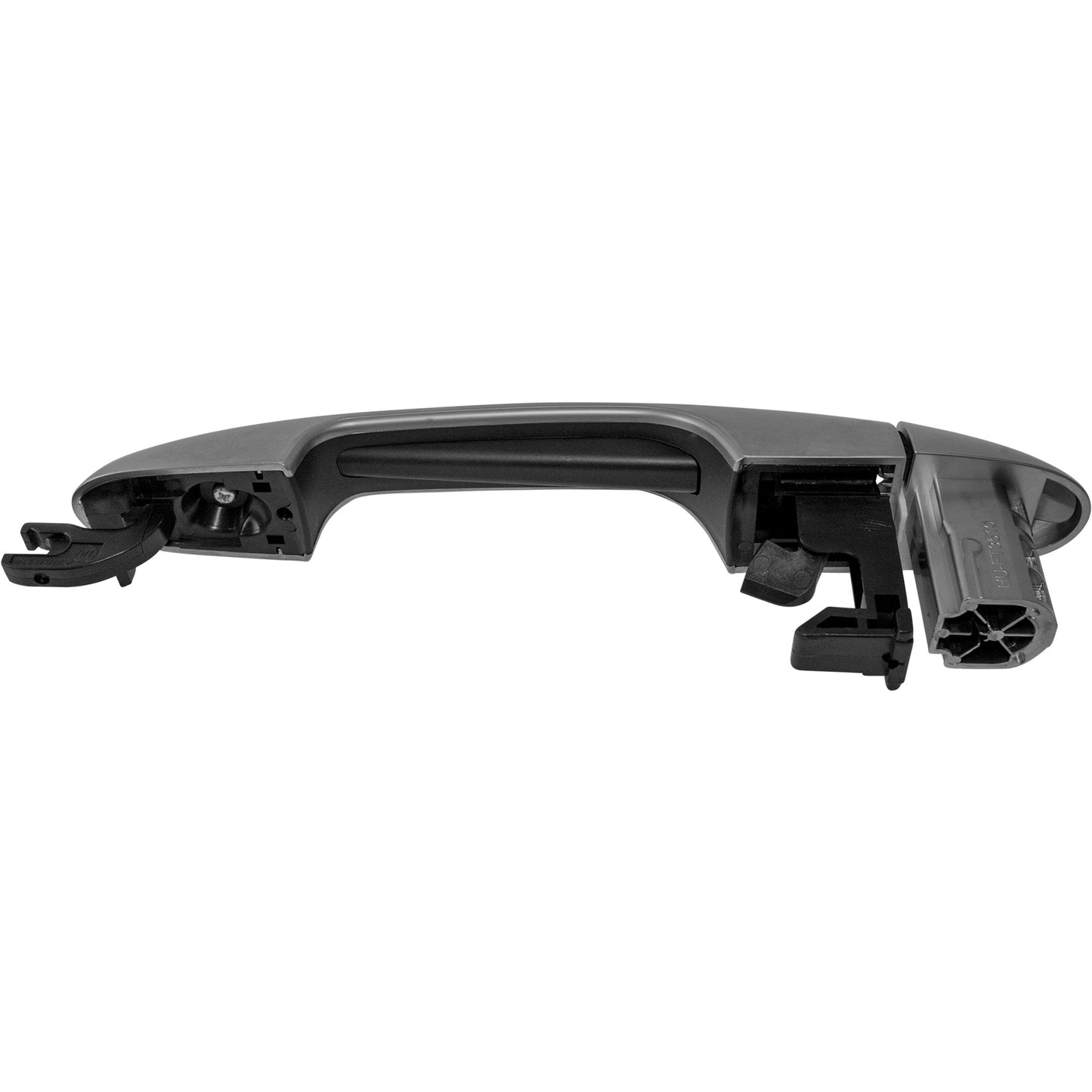 Brock Outside Door Handle Silver Rear Right Compatible With 2014-2017 FIAT 500L Trekking/Urbana Trekking 2442-0005R