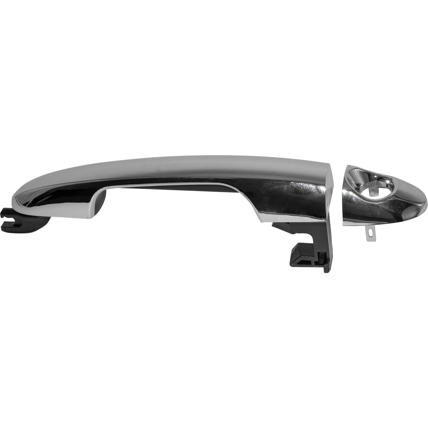 Brock Outside Door Handle With Keyhole Chrome Front Left Compatible With 2014-2020 FIAT 500L Easy/Pop/Sport/Lounge 2442-0006L