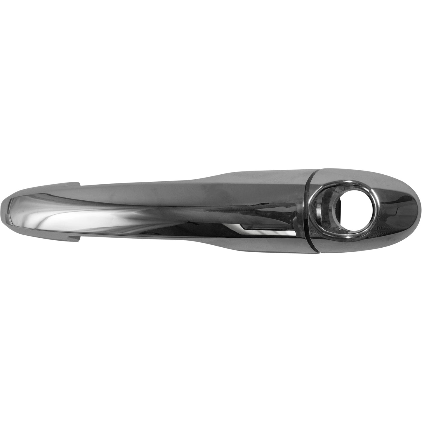 Brock Outside Door Handle With Keyhole Chrome Front Left Compatible With 2014-2020 FIAT 500L Easy/Pop/Sport/Lounge 2442-0006L