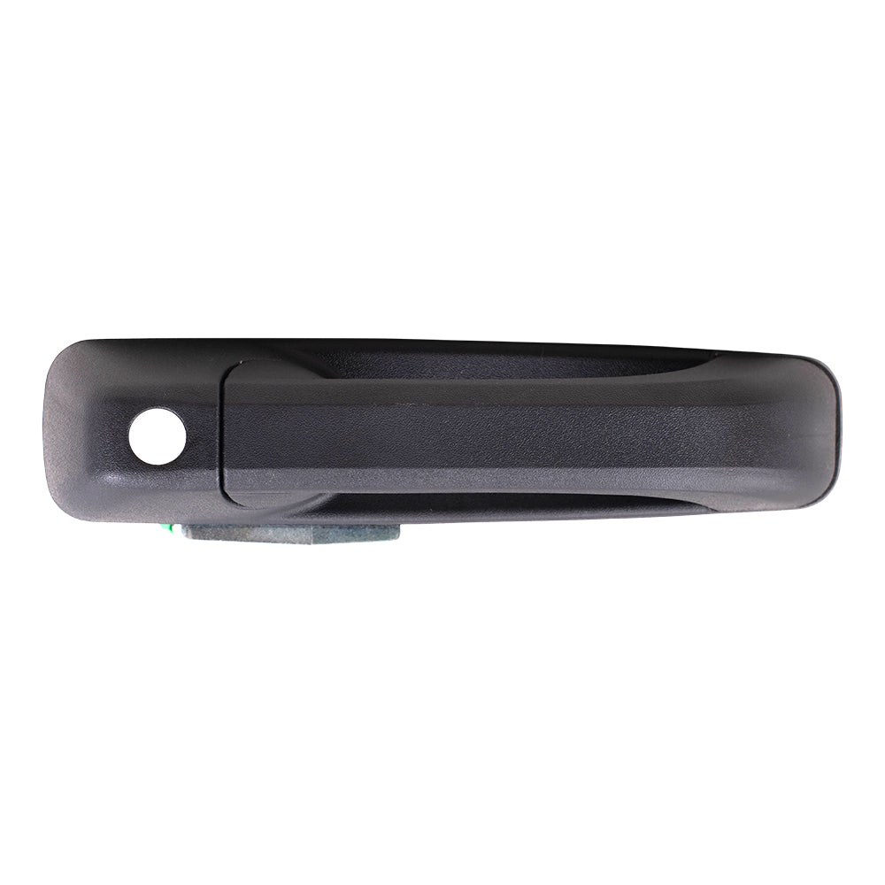 Brock Replacement Driver Front Outside Door Handle Textured w/ Keyhole Compatible with 2009-2010 1500 2010 2500 3500 2011-2016 Pickup Truck 55112383AD