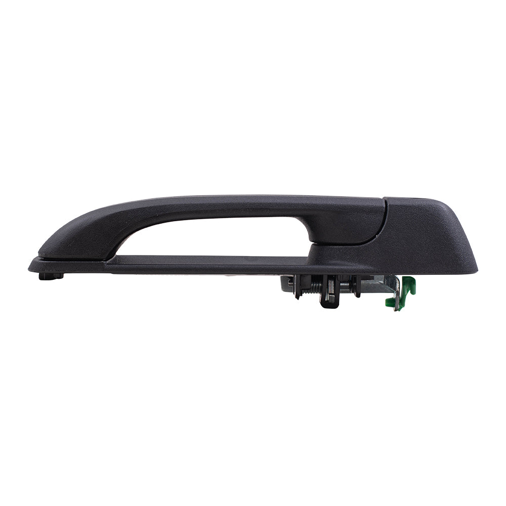Brock Replacement Driver Front Outside Door Handle Textured w/ Keyhole Compatible with 2009-2010 1500 2010 2500 3500 2011-2016 Pickup Truck 55112383AD