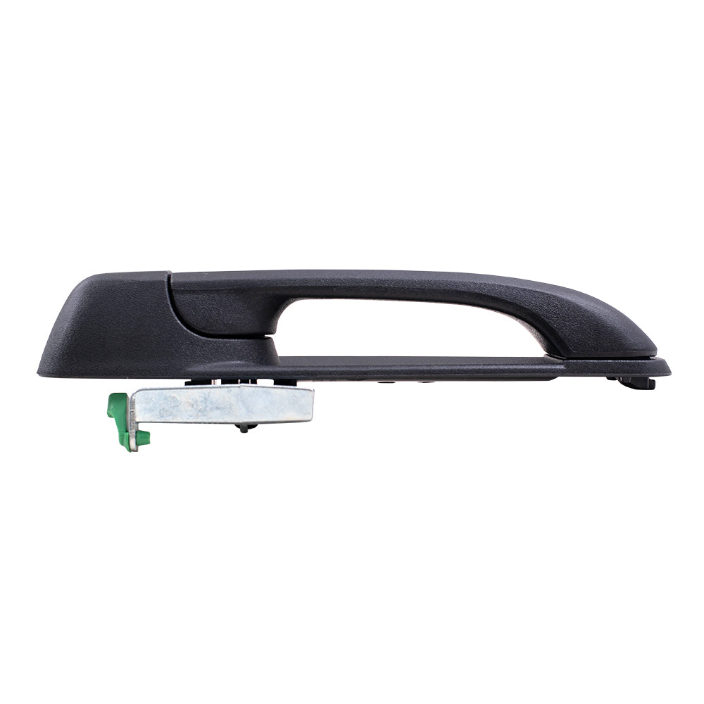 Brock Replacement Driver Front Outside Door Handle Textured w/ Keyhole Compatible with 2009-2010 1500 2010 2500 3500 2011-2016 Pickup Truck 55112383AD